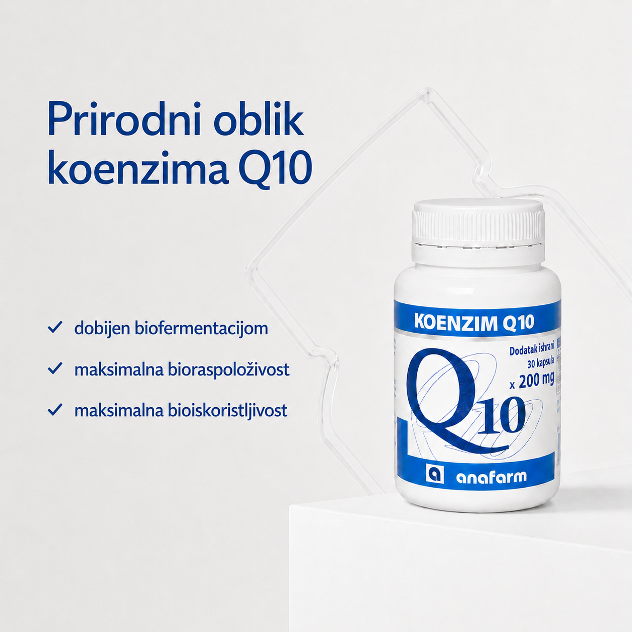 Koenzim Q10 200mg 30 kapsula - Slika 2