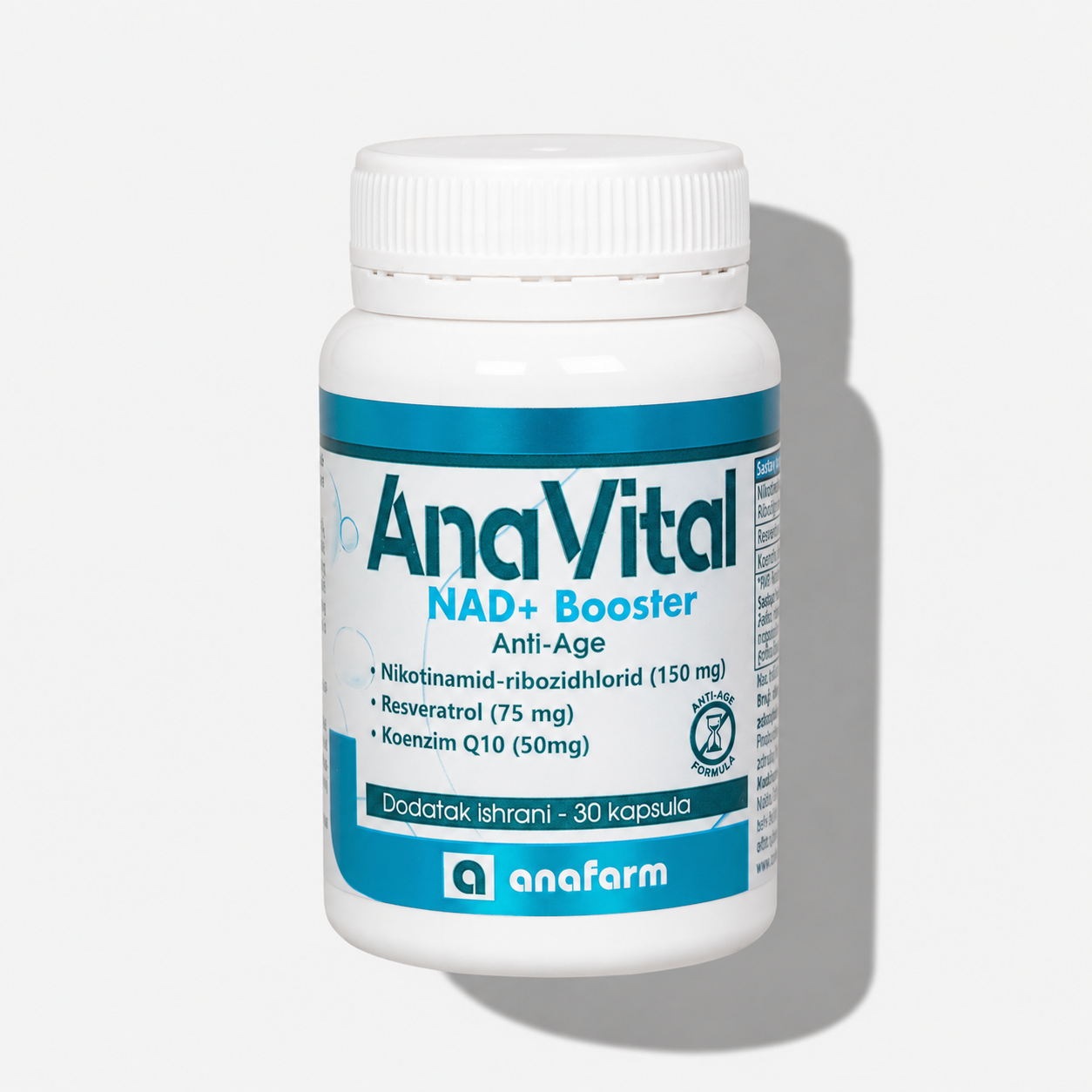 AnaVital (NAD+ booster) - 30 kapsula