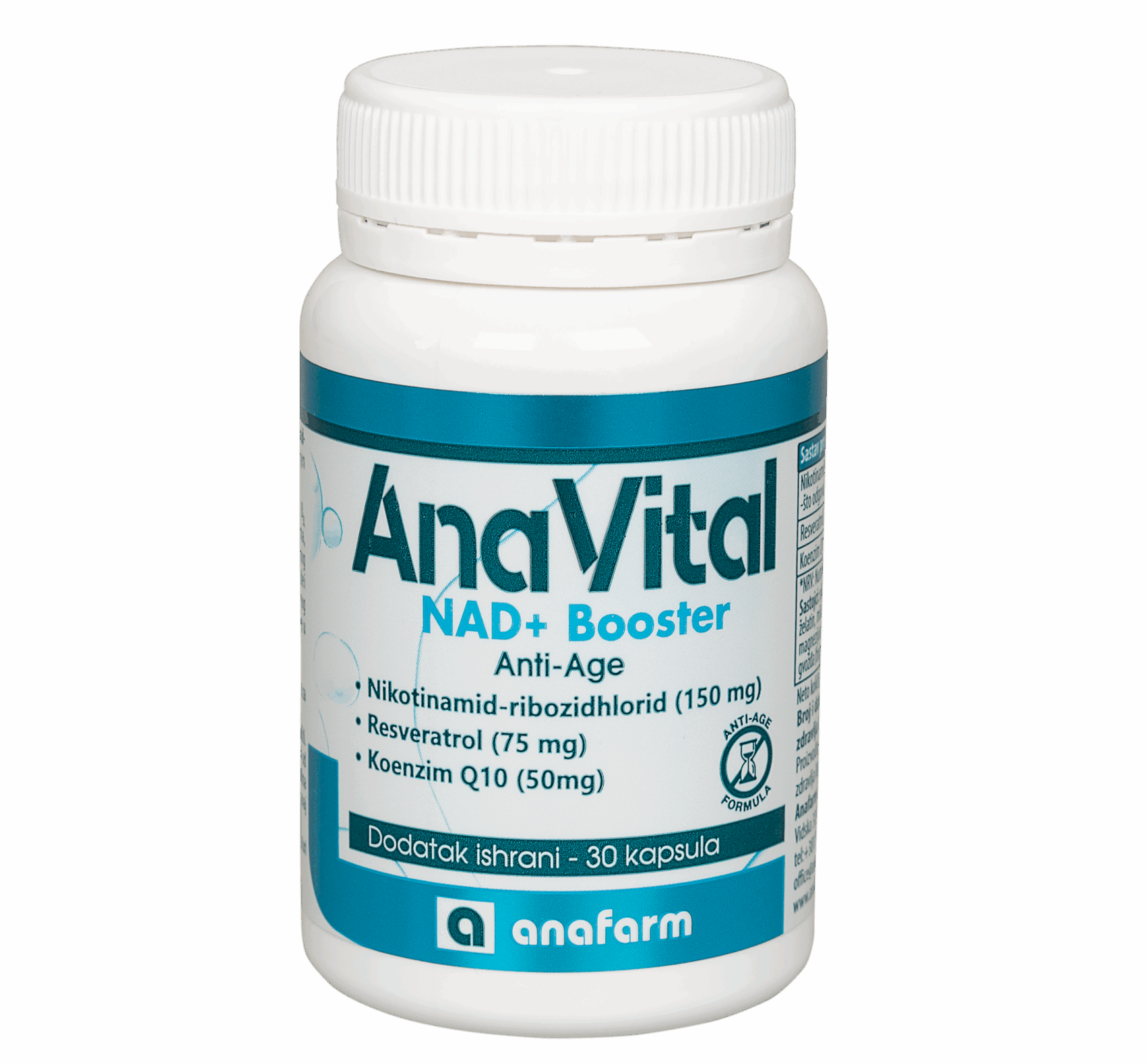 AnaVital (NAD+ booster) - 30 kapsula