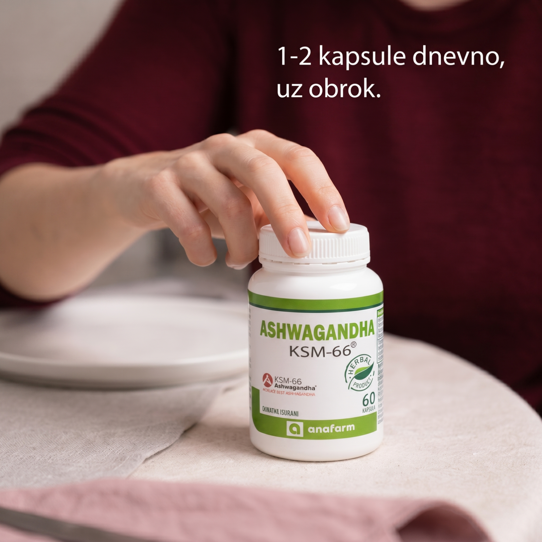 Ašvaganda KSM-66 60 kapsula - Slika 4