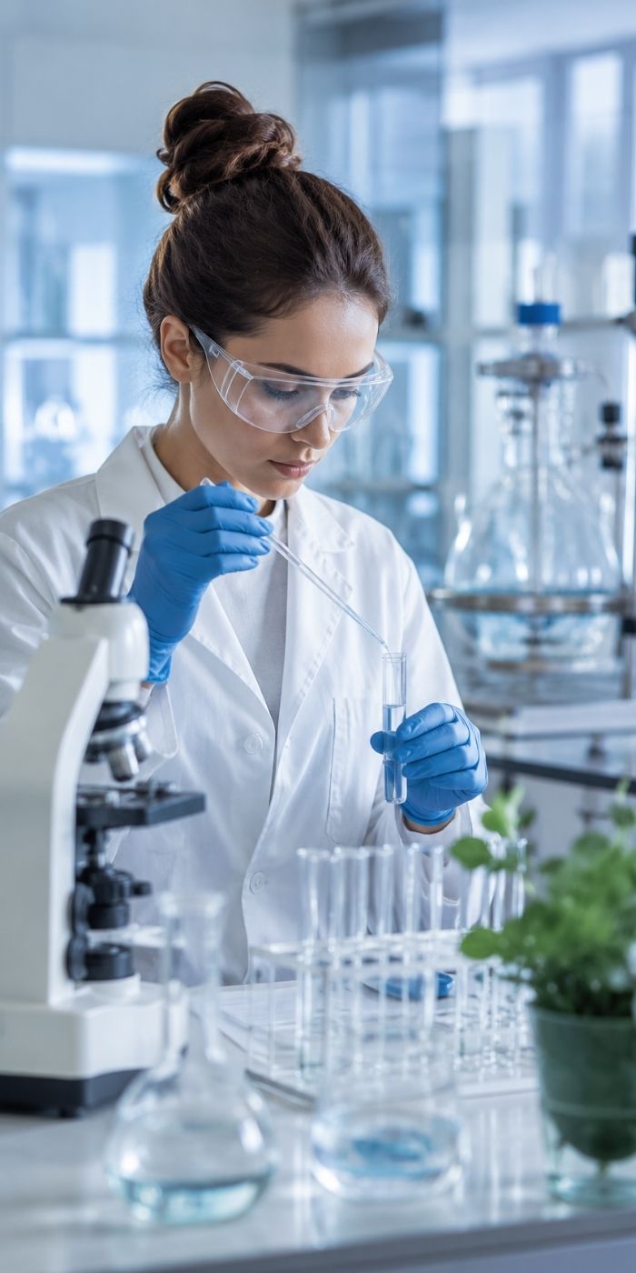 naucnica u laboratoriji pravi koenzim Q10