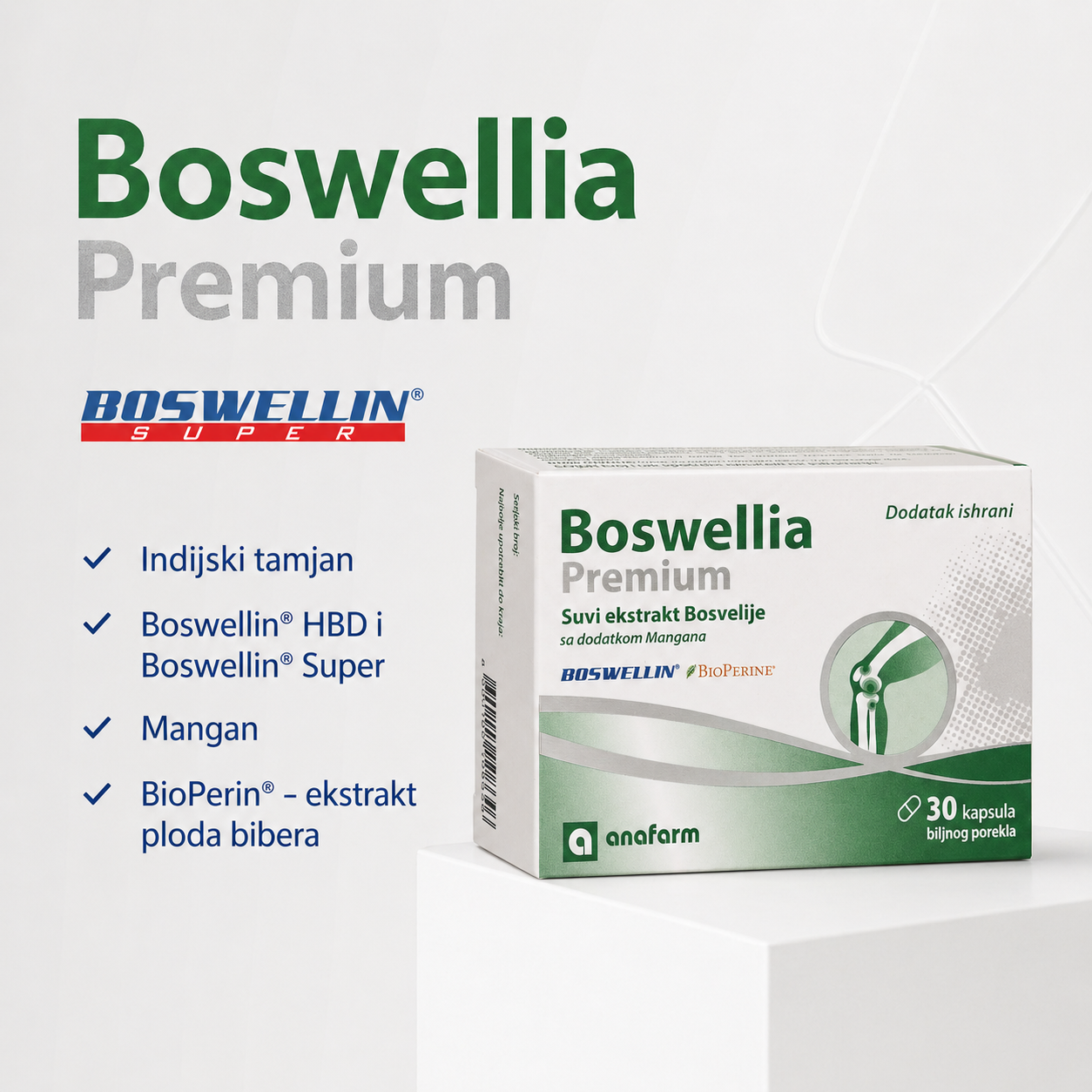 Boswellia Premium (30 kapsula) - Slika 2
