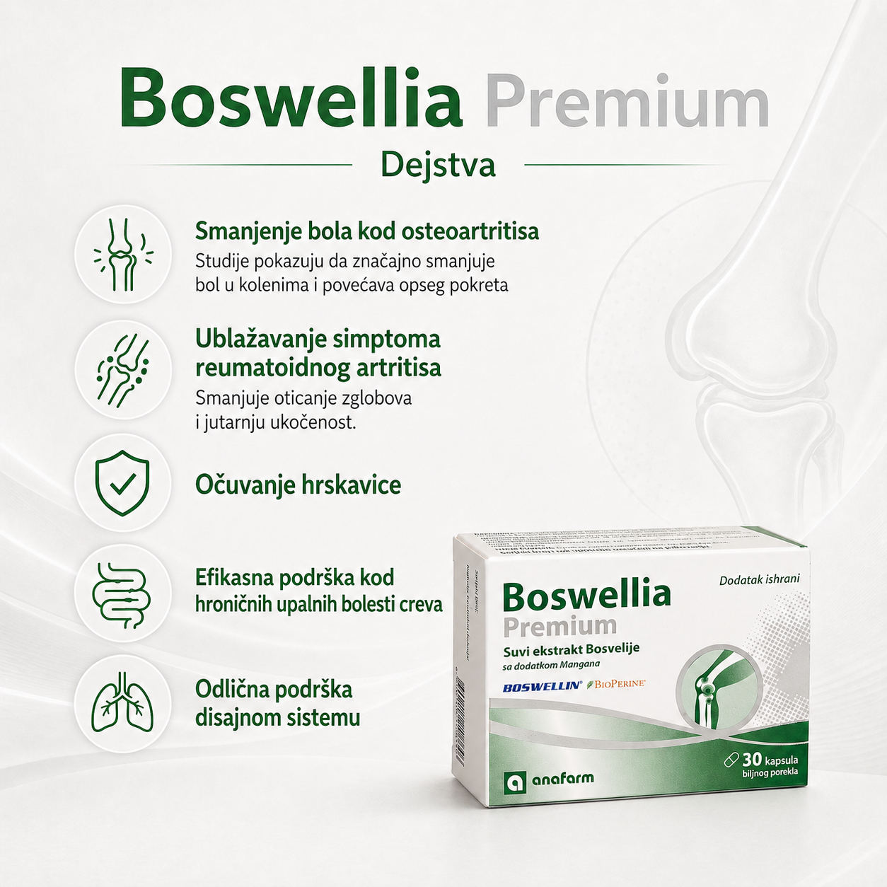 Boswellia Premium (30 kapsula) - Slika 3
