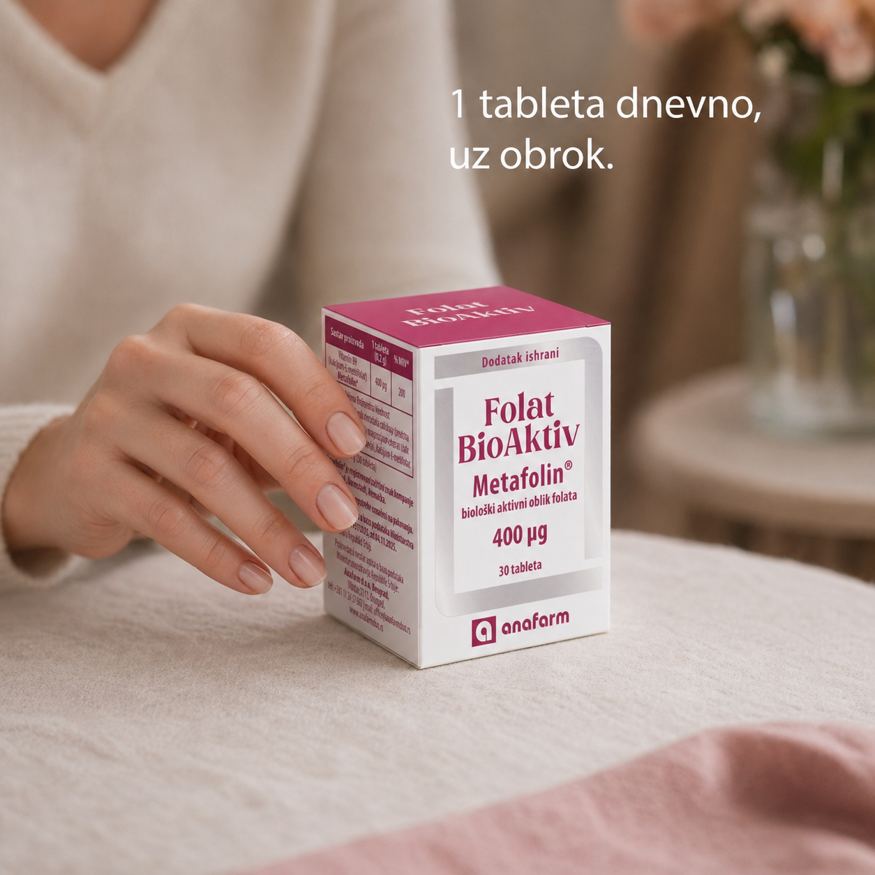 Folat BioAktiv Metafolin® 400 µg - Slika 4
