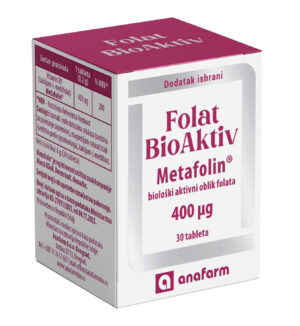 Folat BioAktiv Metafolin® 400 µg