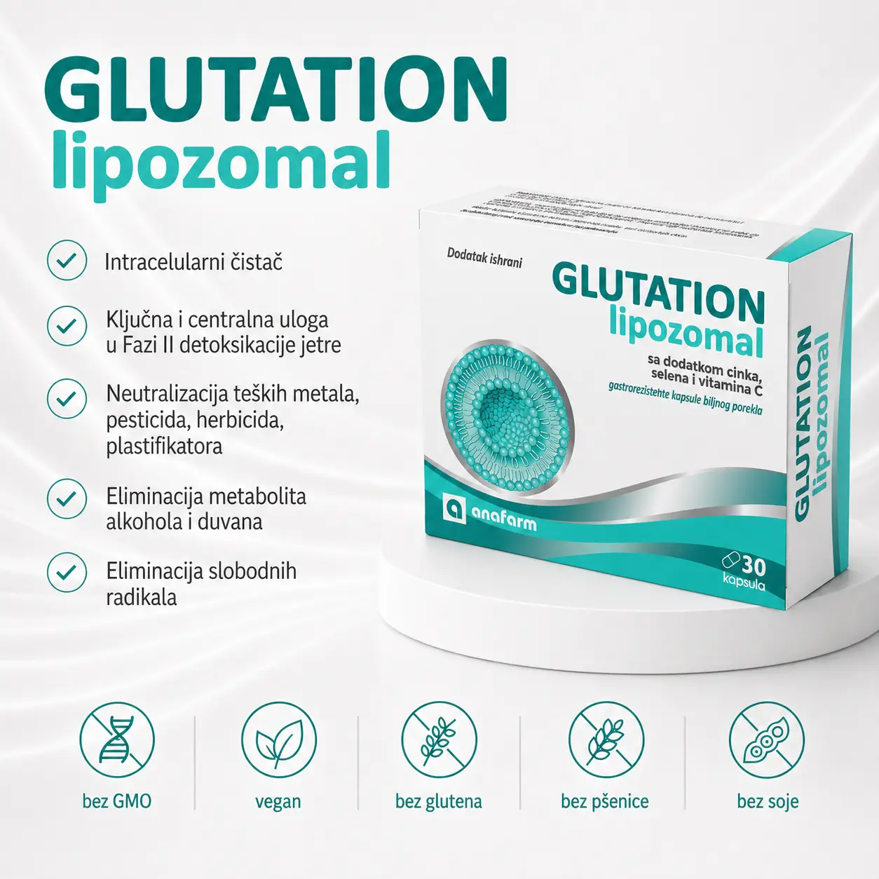 Glutation lipozomal - 30 kapsula - Slika 3